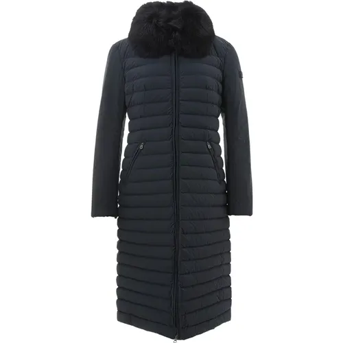 Quilted Coat with Fur Detail , female, Sizes: 2XL - Peuterey - Modalova