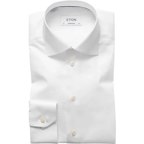 Mens Dress Shirt , male, Sizes: 5XL, L, S, 4XL - Eton - Modalova