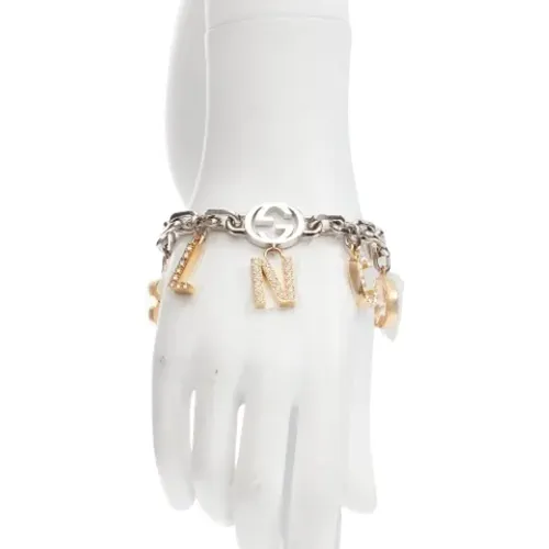 Pre-owned Metal bracelets , female, Sizes: ONE SIZE - Gucci Vintage - Modalova
