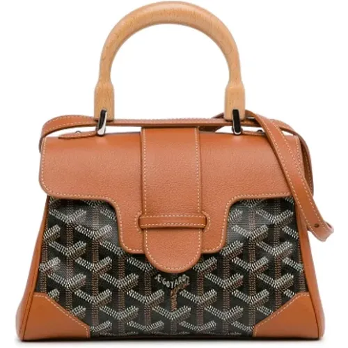 Pre-owned Leather handbags , female, Sizes: ONE SIZE - Goyard Vintage - Modalova