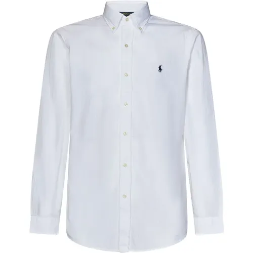 Striped Seersucker Cotton Shirt , male, Sizes: L - Ralph Lauren - Modalova