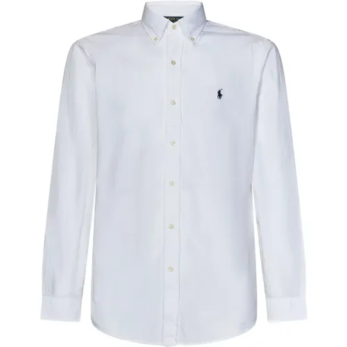 Striped Seersucker Cotton Shirt , male, Sizes: M - Ralph Lauren - Modalova