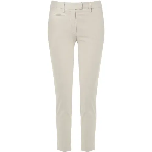 Slim Chino Hose , Damen, Größe: W28 - Dondup - Modalova