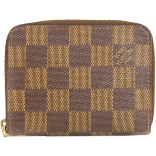 Pre-owned Canvas wallets , female, Sizes: ONE SIZE - Louis Vuitton Vintage - Modalova