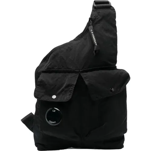 Schwarze Taschen von CP Company , Herren, Größe: ONE Size - C.P. Company - Modalova