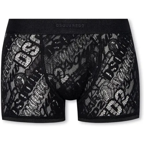 Spitzen-Boxershorts , Herren, Größe: XS - Dsquared2 - Modalova