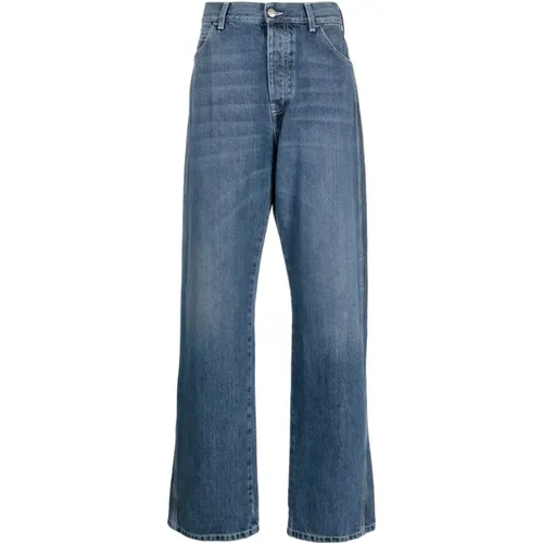 Weite Jeans in Blau - alexander mcqueen - Modalova