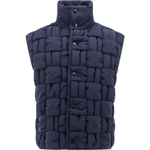 Tech Nylon Intrecciato Vest , male, Sizes: L - Bottega Veneta - Modalova