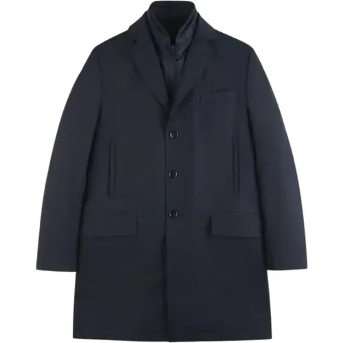 Double Coat Stretch , male, Sizes: S, M, XL, L - Fay - Modalova