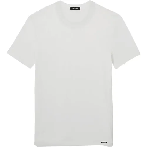 T-Shirts , male, Sizes: L - Tom Ford - Modalova