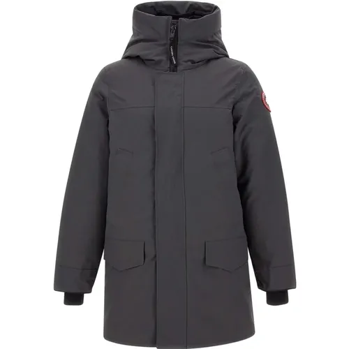 Grey Winter Coats , male, Sizes: S - Canada Goose - Modalova