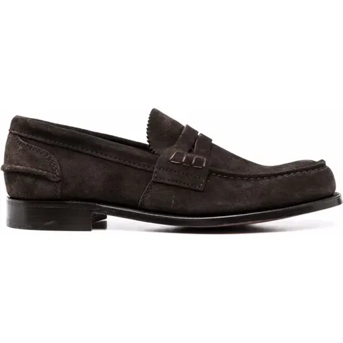 Suede Loafers , male, Sizes: 10 UK, 7 UK, 11 UK - Church's - Modalova