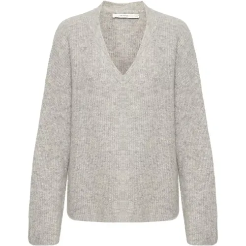 Cozy and Stylish Alphagz V-Pullover Sweater , female, Sizes: M, L, 2XS, S, XL, XS - Gestuz - Modalova