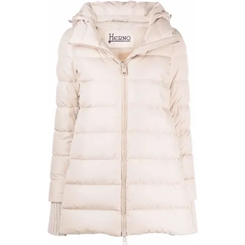 Winter Jackets Chantilly Style , female, Sizes: L, M, S, XS - Herno - Modalova