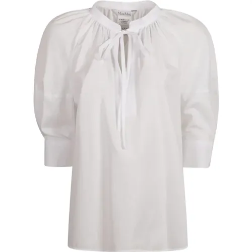 Cotton Shirt , female, Sizes: S - Max Mara - Modalova
