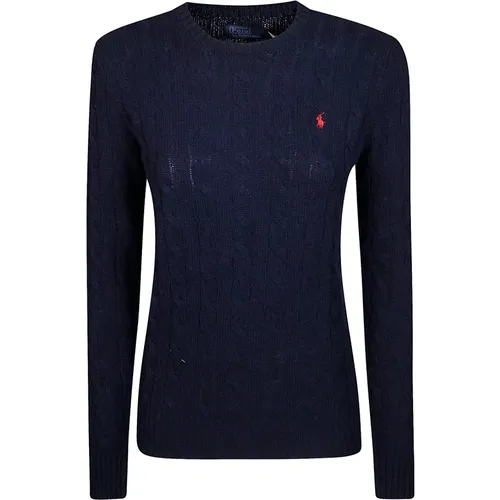 Stilvoller Rundhalsausschnitt Pullover , Damen, Größe: L - Ralph Lauren - Modalova