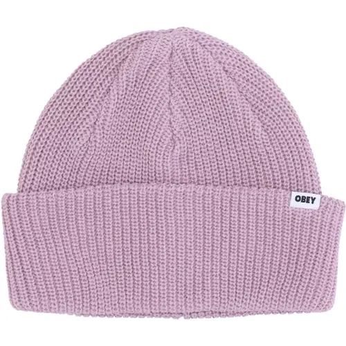 Lila Kreide Beanie Mütze Obey - Obey - Modalova