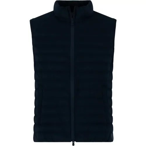 Zip-Up Sleeveless Jacket , male, Sizes: XL, 2XL, 3XL, L - People of Shibuya - Modalova