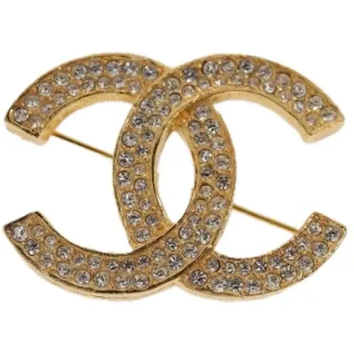 Pre-owned Metal brooches , female, Sizes: ONE SIZE - Chanel Vintage - Modalova