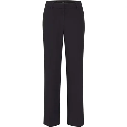 Deep Straight-Leg Pants , female, Sizes: XS, S, XL, L, M, 2XL - Bruuns Bazaar - Modalova