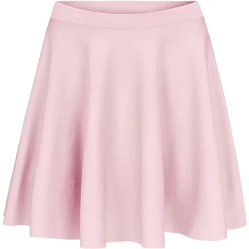 Cotton Flared Mini Skirt , female, Sizes: S, L, XS, XL - Nina Ricci - Modalova