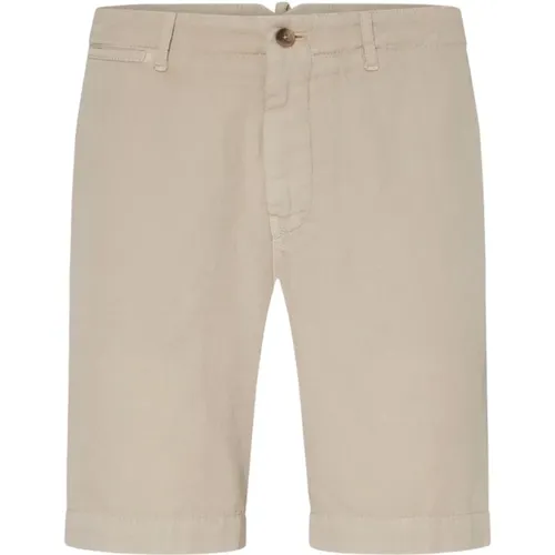 Linen Blend Summer Shorts , male, Sizes: XL, L, 2XL - Oscar Jacobson - Modalova