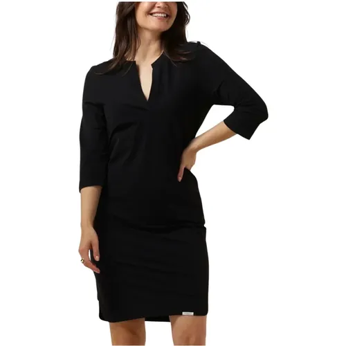 Schwarzes Mini-Kleid Jill , Damen, Größe: S - Penn&Ink N.Y - Modalova