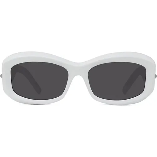 Oval Sunglasses with Grey Lens , female, Sizes: ONE SIZE - Givenchy - Modalova