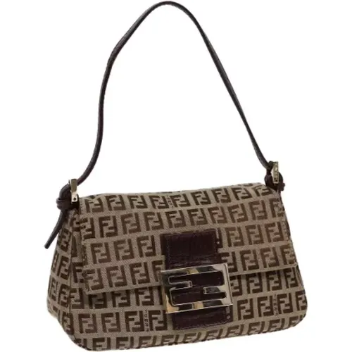 Pre-owned Canvas fendi-bags , female, Sizes: ONE SIZE - Fendi Vintage - Modalova