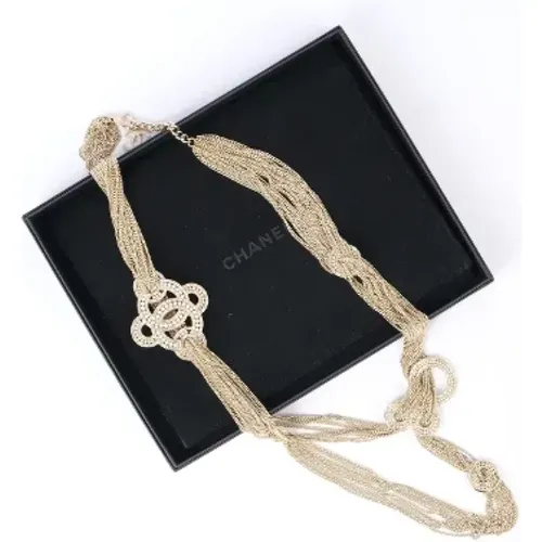 Pre-owned Metal chanel-jewelry , female, Sizes: ONE SIZE - Chanel Vintage - Modalova