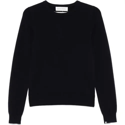 Cashmere Sweater Fine Ribbed Crew , female, Sizes: ONE SIZE - Extreme Cashmere - Modalova