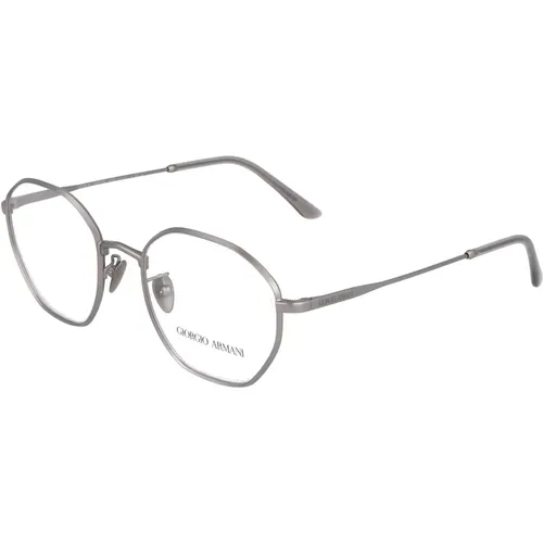 Unregelmäßige Metallrahmen Brille - Armani - Modalova