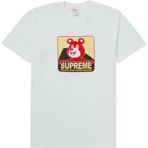 Limitierte Auflage Bären Tee Weiß , Herren, Größe: XL - Supreme - Modalova