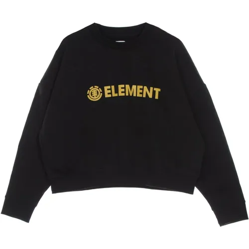 Schwarzer Logic Crew Sweatshirt für Frauen - Element - Modalova