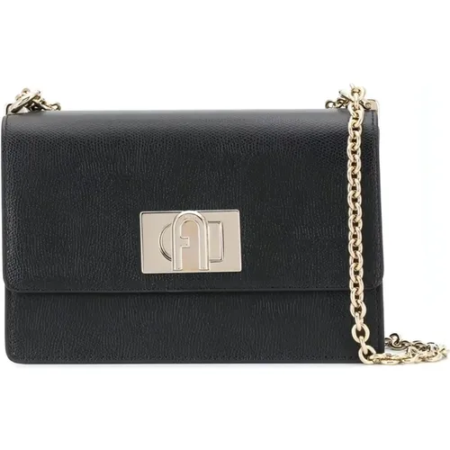 Mini Crossbody Tasche Schwarz , Damen, Größe: ONE Size - Furla - Modalova