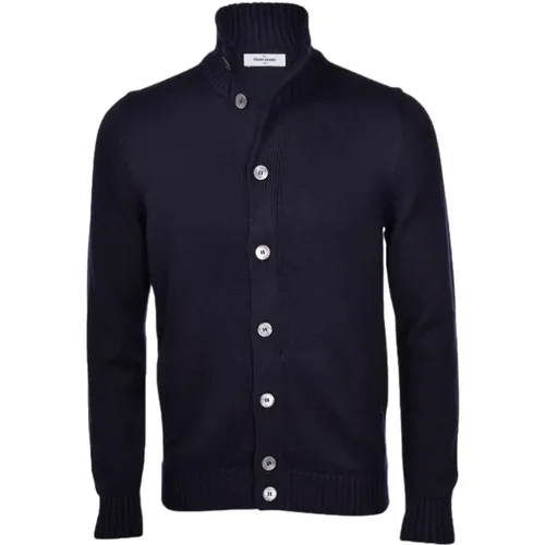 Cardigans , male, Sizes: L, 2XL, XL - Gran Sasso - Modalova