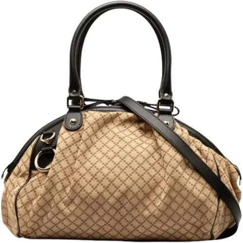 Pre-owned Canvas gucci-bags , female, Sizes: ONE SIZE - Gucci Vintage - Modalova