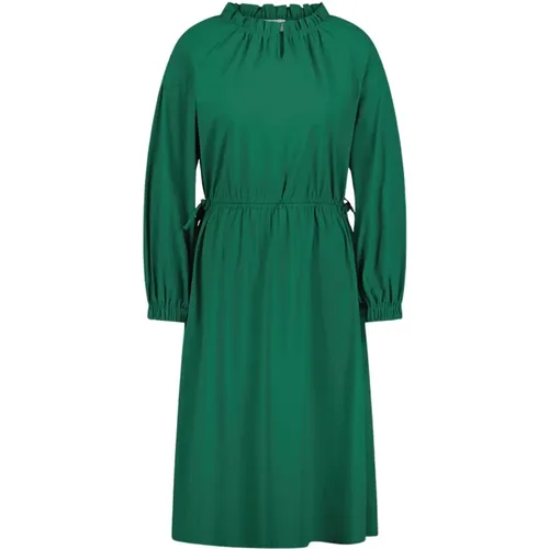 Grünes Technisches Jersey Iris Kleid , Damen, Größe: 2XL - Jane Lushka - Modalova