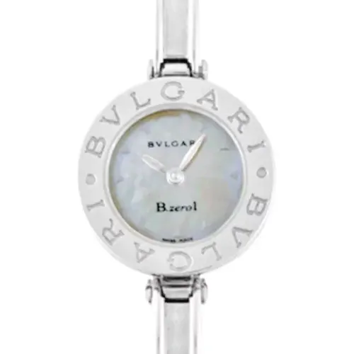 Pre-owned Stainless Steel watches , female, Sizes: ONE SIZE - Bvlgari Vintage - Modalova