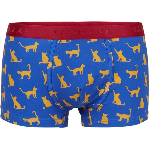 Boxershorts mit Katzenmotiv GALLO - Gallo - Modalova