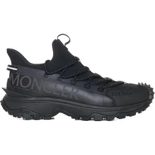 Sneakers with Tonal Design , female, Sizes: 5 1/2 UK, 6 UK, 5 UK, 4 UK, 4 1/2 UK, 7 UK, 8 UK, 3 1/2 UK, 2 UK, 3 UK - Moncler - Modalova