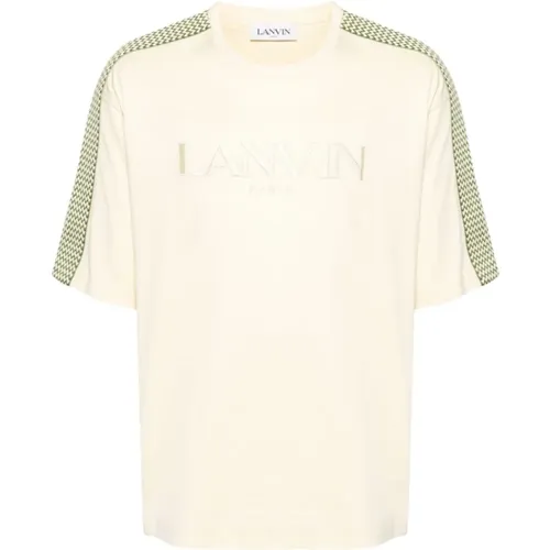 Stylische T-Shirts und Polos , Herren, Größe: L - Lanvin - Modalova