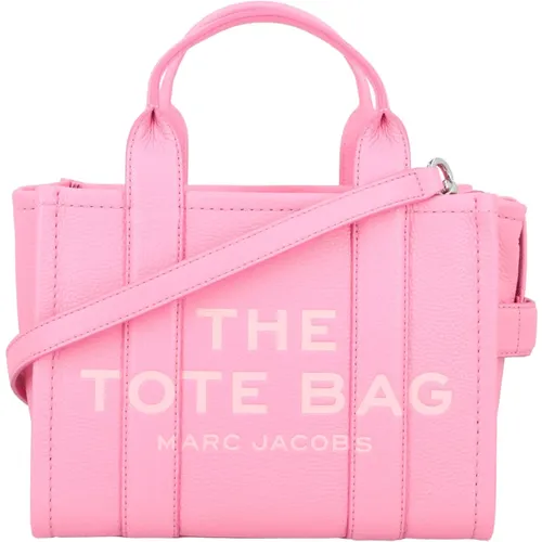 Petal Mini Tote Leather Bag , female, Sizes: ONE SIZE - Marc Jacobs - Modalova