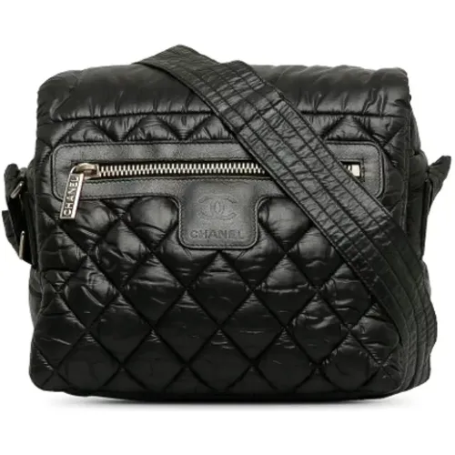 Pre-owned Nylon crossbody-bags , female, Sizes: ONE SIZE - Chanel Vintage - Modalova
