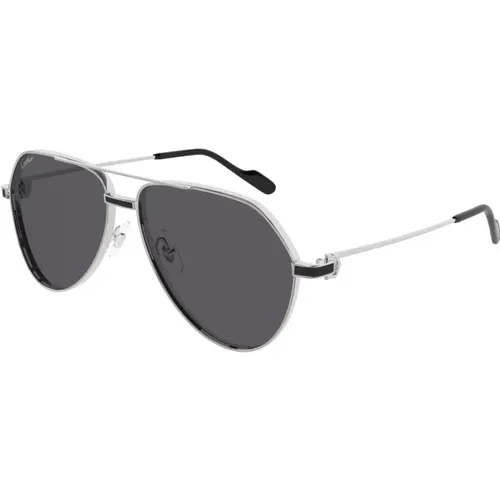 Ct0334S 004 Sunglasses Cartier - Cartier - Modalova