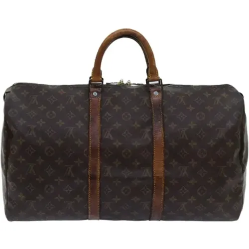 Pre-owned Canvas travel-bags , female, Sizes: ONE SIZE - Louis Vuitton Vintage - Modalova