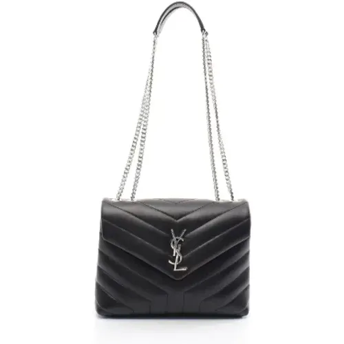 Pre-owned Leder schultertasche - Yves Saint Laurent Vintage - Modalova