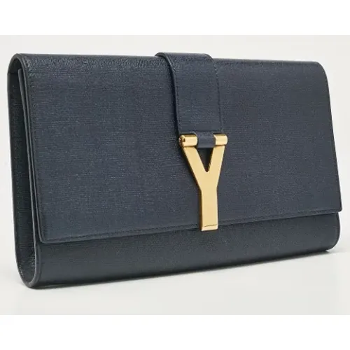 Pre-owned Leder clutches - Yves Saint Laurent Vintage - Modalova