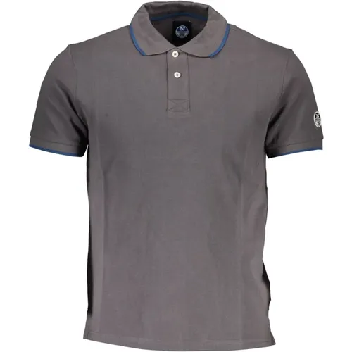 Polo Shirt mit Kontrastdetails , Herren, Größe: XL - North Sails - Modalova