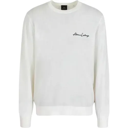 Logo Sweater , male, Sizes: M, XS, L, S - Armani Exchange - Modalova